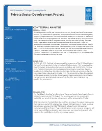 Private Sector Development Project