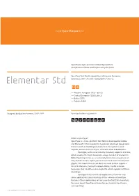 Typotheque Elementar