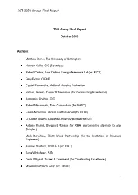 2050 Group Report Template