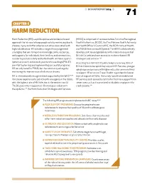 Harm Reduction