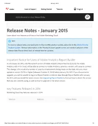 Release Notes