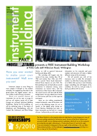 Workshops Part 1