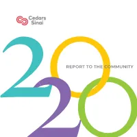 2020 Report to the Community
