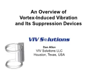 An Overview of Vortex-Induced Vibration and Its Suppression Devices