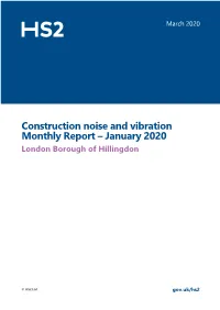 Hillingdon Noise Monitoring Report