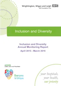 Inclusion and Diversity