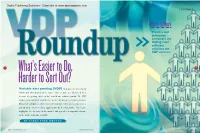Part 1: Software Printers and Enterprise Customers Are Finding More Software Solutions for >> VDP Success