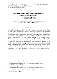2. Desertification of the Mesopotamian Plain