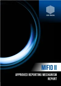 Approved Reporting Mechanism REPORT