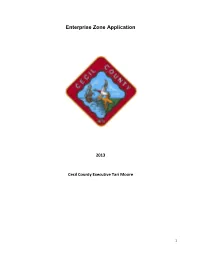 Enterprise Zone Application