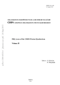 Fifty Years of the CERN Proton Synchrotron: Volume 2