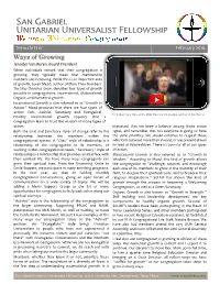 A Message from Rev. Mark