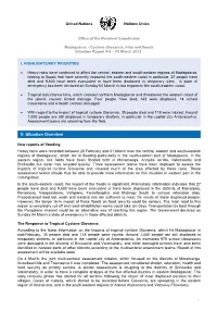 II. Situation Overview