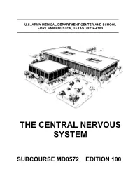 The Central Nervous System