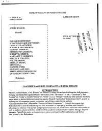 Damagjes. Plaintiff Also Seeks an Injunction Preventing Continuation