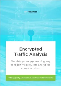 Encrypted Traffic Analysis