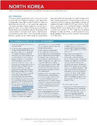 North Korea Tier 1 | Uscirf-Recommended Countries of Particular Concern (Cpc)