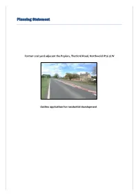 Planning Statement