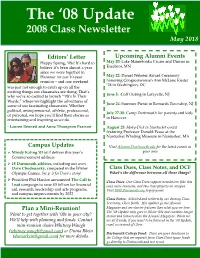 The '08 Update