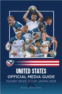 USA RWC 2019 Media Guide