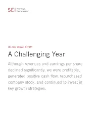 A Challenging Year