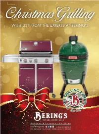 Wish List from the Experts at Bering's