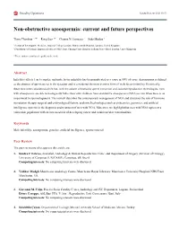 Non-Obstructive Azoospermia: Current and Future Perspectives