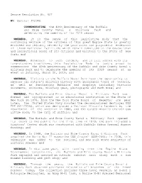 Senate Resolution No. 607 Senator JACOBS BY