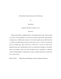 A Fitch-Style Derivation System for Hybrid Logic by Jared Smith