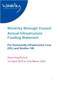 Infrastructure Funding Statement