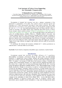 Leaf Anatomy of Vetiver Grass Supporting the Potentially C Sequestration