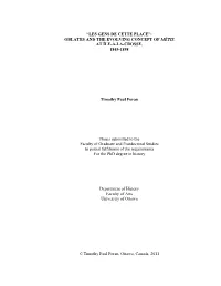 Timothy Paul Foran's Thesis