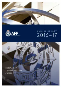AFP Annual Report 2016-17