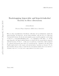 Bootstrapping Hypercubic and Hypertetrahedral Theories in Three Dimensions