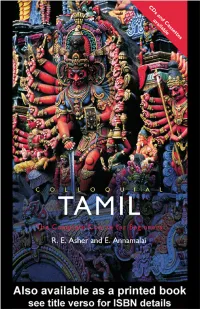 Colloquial Tamil: the Complete Course for Beginners