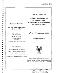 Course Manual Division of Physiology, Nutrition and Pathology