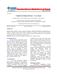 Peripheral Ossifying Fibroma: a Case Report