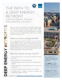 The Path to a Deep Energy Retrofit