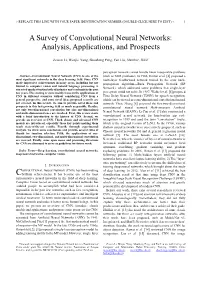 A Survey of Convolutional Neural Networks: Analysis, Applications, and Prospects