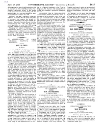 CONGRESSIONAL RECORD— Extensions of Remarks E617 HON