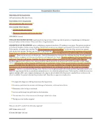 Documentation Dissection