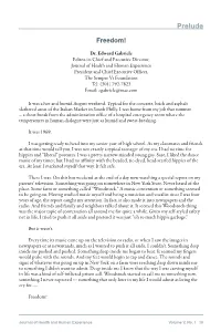 Preface Prelude