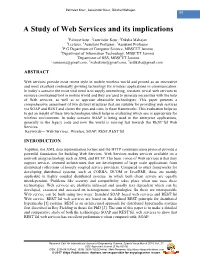 A Study of Web Services and Its Implications