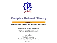 Complex Network Theory