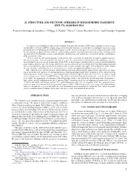 24. Structure and Tectonic Stresses in Metamorphic Basement, Site 976, Alboran Sea1