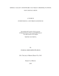 Mineral Ecology and Network Analysis of Chromium, Platinum