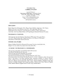 1 / Swanson RESEARCH AREAS