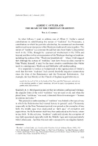 113 ALBERT C. OUTLER and the Heart of the Christian