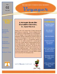 Voyager Issue 2 Spring 2018