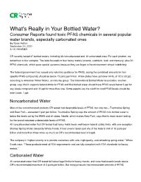 What's Really in Your Bottled Water?